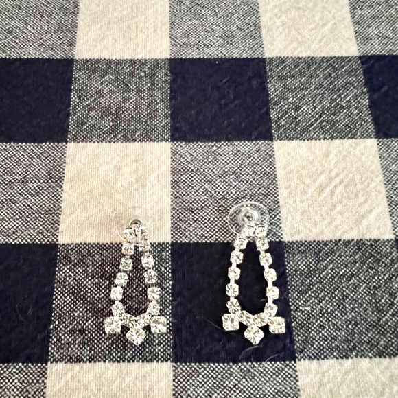 NIB Vintage Ivana Rhinestone Choker Necklace & Matching Earrings - Picture 6 of 8